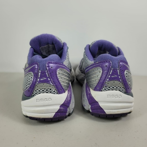 Brooks Addiction DNA Mogo Women’s Size 6B Silver And Purple Running Shoes - Picture 3 of 8